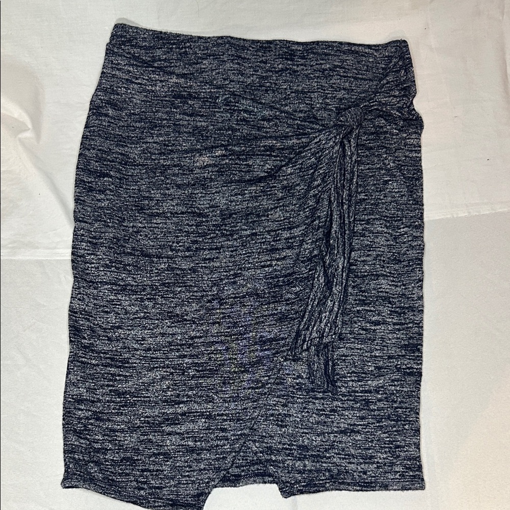 GAP Charcoal Wrap Pencil Skirt